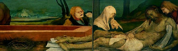 Matthias  Grunewald The Lamentation